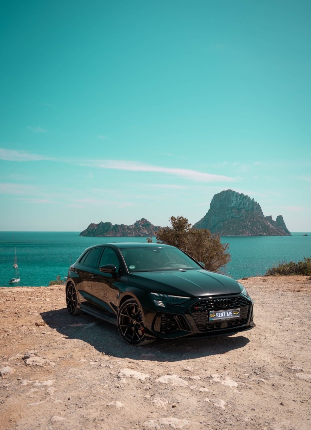 Alquiler Audi RS3 Sportback Full Black con NEGOCARS