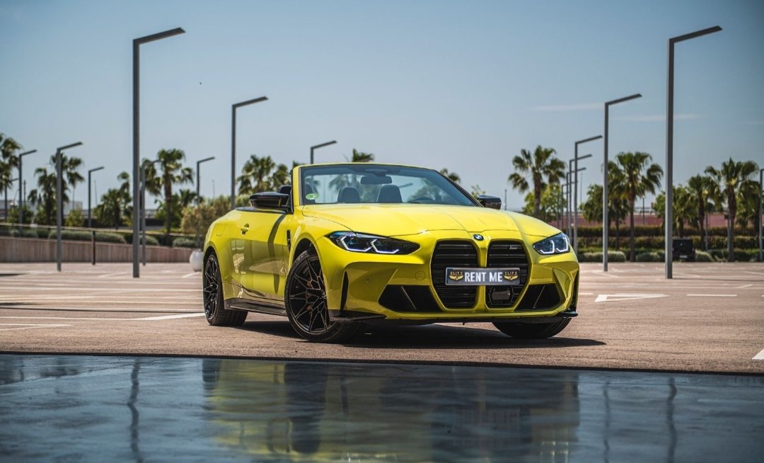 Alquiler BMW M4 Competition Cabrio con NEGOCARS
