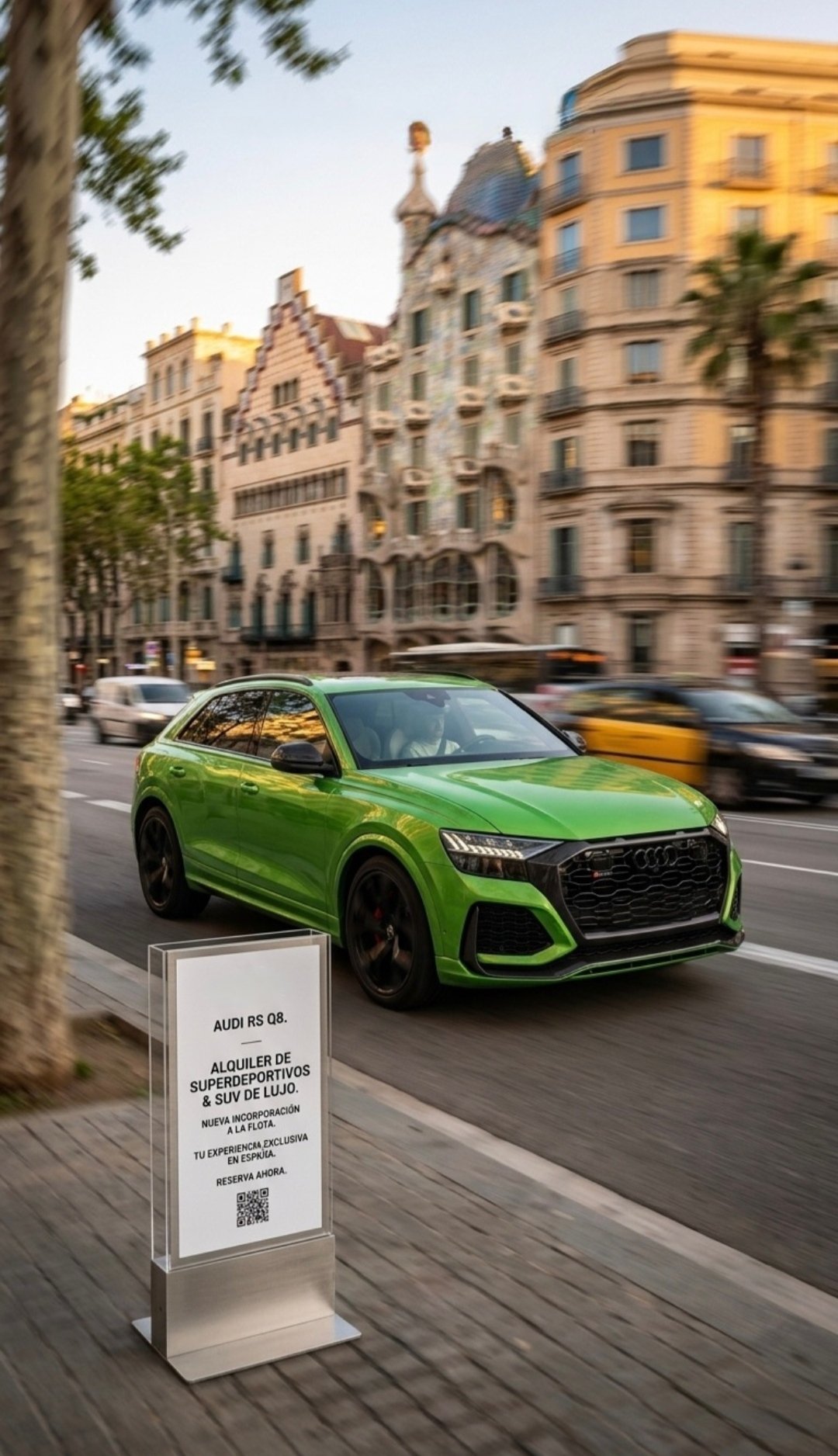 Alquiler Audi RSQ8 con NEGOCARS