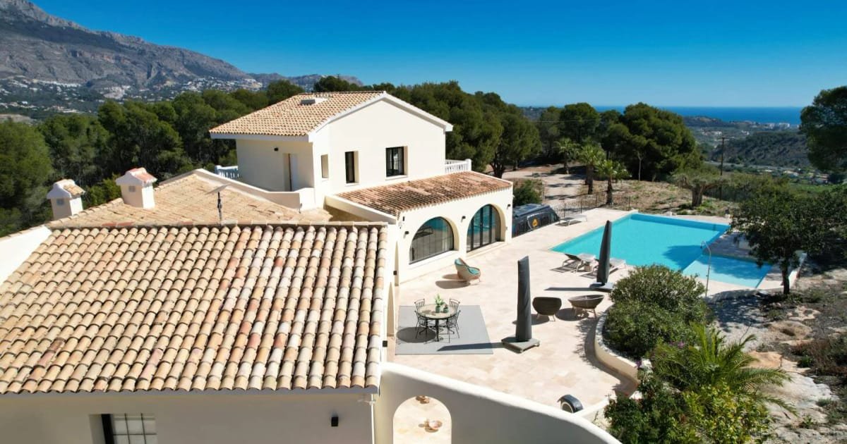 Villa de lujo con vistas al mar en Altea pueblo · imagen 14