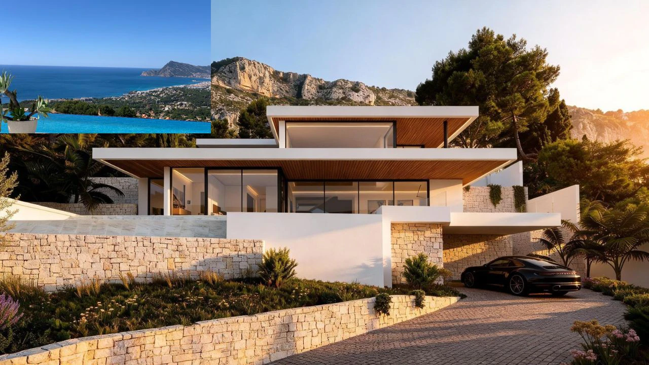 Villa moderna de lujo con vistas al mar en Sierra de Altea (Altea) · imagen 1
